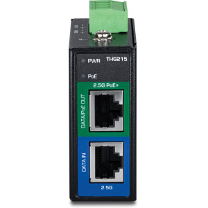 TRENDnet TI-IG215 30-watt Industrial Gigabit PoE+ Injector, IP50 rating